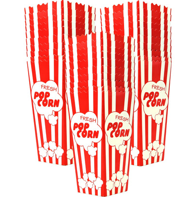 30 Popcorn Boxes, 7.75" Inches Tall and Holds 46 Oz - salbree.com