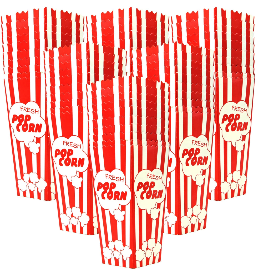 60 Popcorn Boxes, 7.75" Inches Tall and Holds 46 Oz - salbree.com