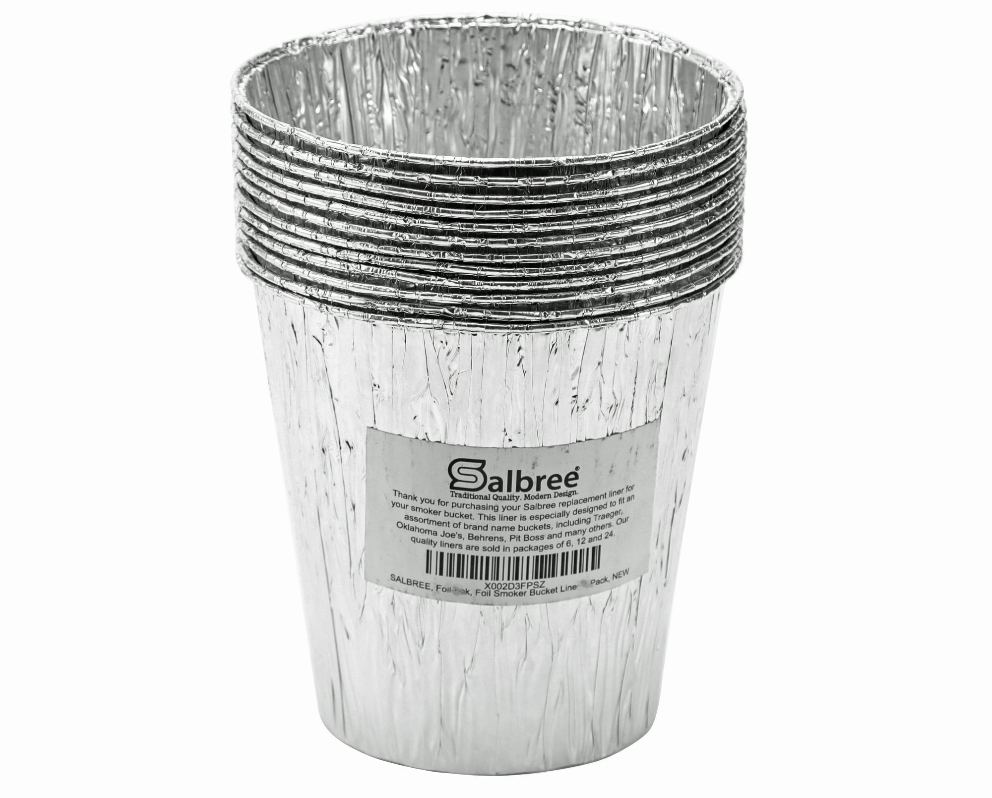 Foil Bucket Liners (6 Pack)