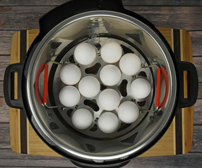 Salbree Stainless Steel Egg Steamer Rack and Trivet - 6 Quart - salbree.com