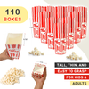 110 Popcorn Boxes, 7.75" Inches Tall and Holds 46 Oz